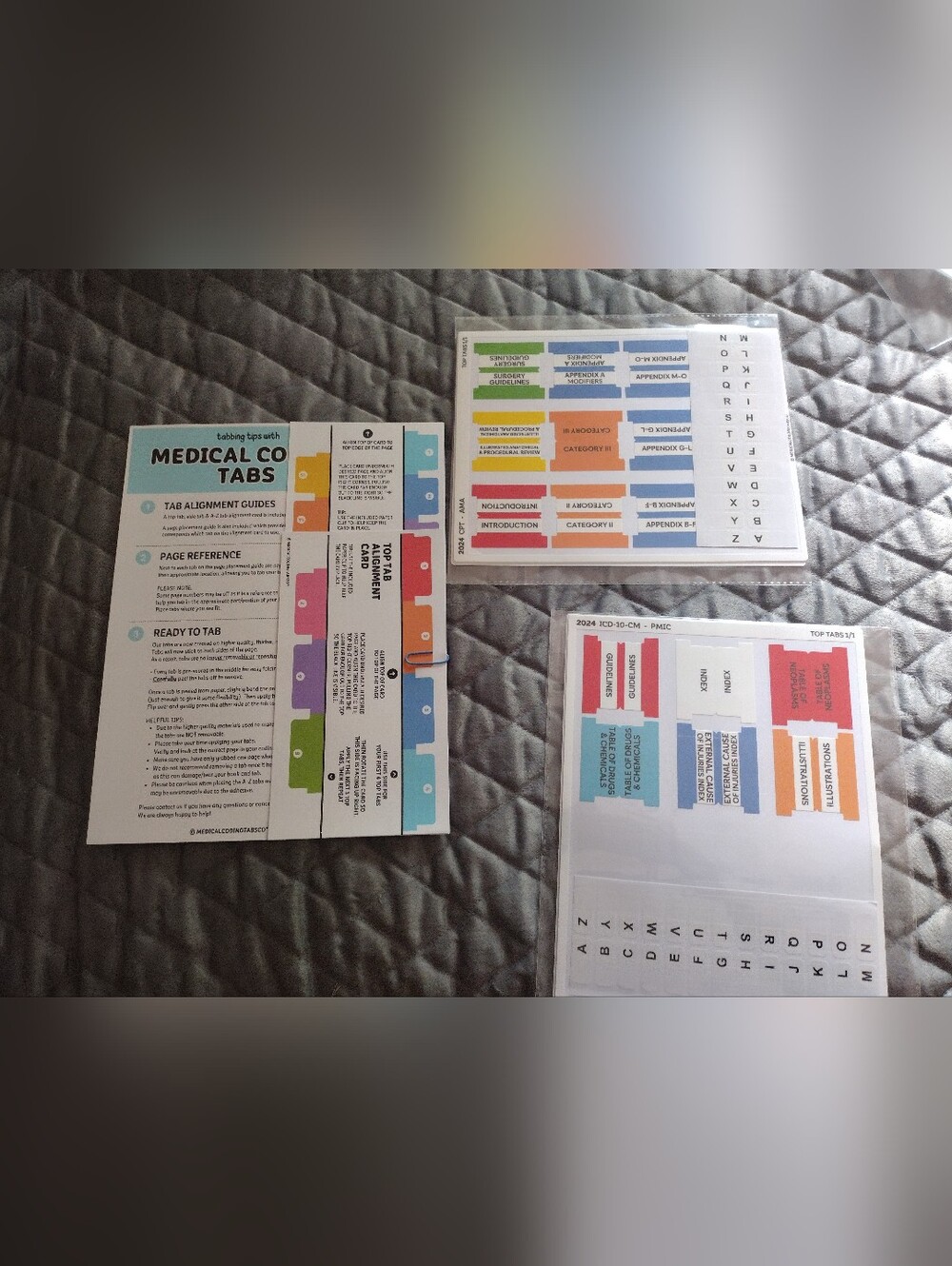 Medical Coding Book Tabs - Picture 6 of 12